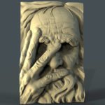 Old Man 3D STL Model for CNC Router