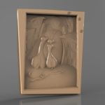 cats 3d cnc file model