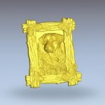 dog cnc file model