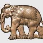 3d STL Model for CNC  Router Engraver Carving Machine Relief Artcam Aspire 