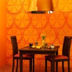 orange wall decor for cnc router