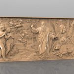 religion cnc file model wall decor