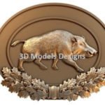 wild boar cnc file
