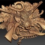 hunting cnc file model