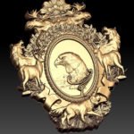 hawk cnc file trophies model