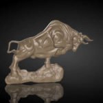 bull cnc file decor model