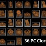 wall clcok collection for cnc