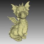 dragon cnc file model