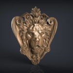 lion cnc file model
