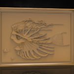 mermaid cnc file model