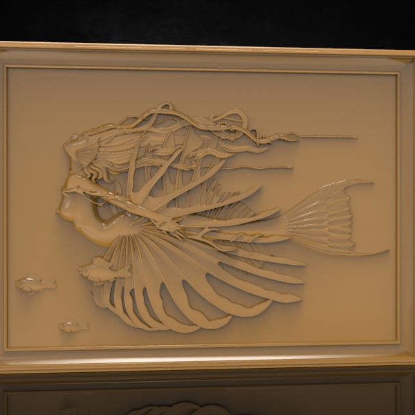 3D STL Model # WALL CLOCK SEA PIRATE# for CNC 3D Printer Engraver Carving Aspire