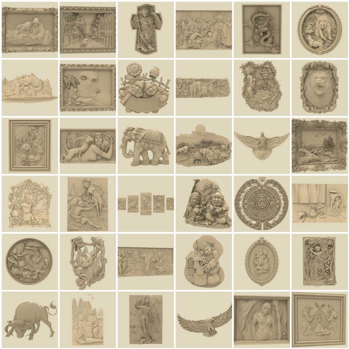 cnc collection stl files