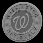 3D STL Models for CNC Router - Washington Nationals