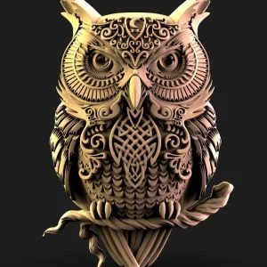 Owl STL model