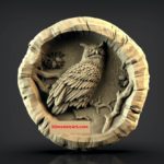 OWL in a Log 3D STL Model