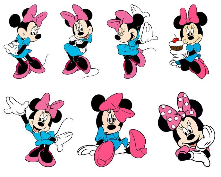 Minnie Mouse SVG, EPS, DXF, PNG - 3D STL Models for CNC Router and 3D ...