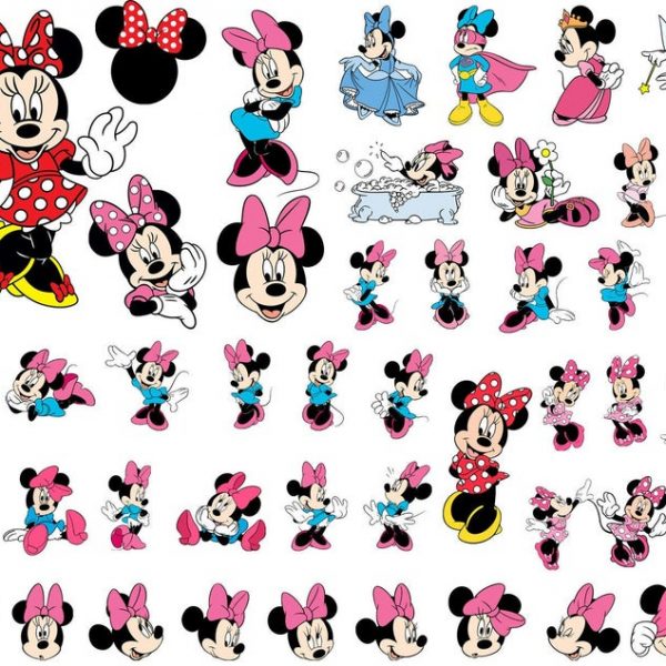 Download Minnie Mouse Svg Eps Dxf Png 3d Stl Models For Cnc Routers And 3d Printers