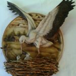 Stork 3D STL Model for CNC Router or 3D Printing