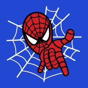 Spiderman Vector SVG