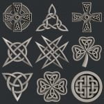Celtic Decors 3D STL Models Collection Set