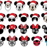 Mickey Christmas SVG Disney Christmas SVG Mickey Santa SVG