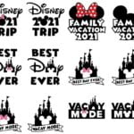 Best Day Ever SVG Disney Trip SVG Vacay Mode SVG Disney Vector SVG Files