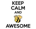 Bee SVG, Bee Kind SVG, Bee Cool, Keep Calm and Bee Awesome, For Cricut, For Silhouette, Cut File, SVG File, Vector, Dxf, Eps, Png, Svg