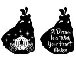 Disney Cinderella SVG