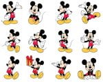 Mickey and Minnie SVG, Mickey Mouse SVG, Minnie Mouse SVG, Disney Svg, Clipart, Cricut, Cut File, Vector, Vinyl File, Png, Pdf, Dxf