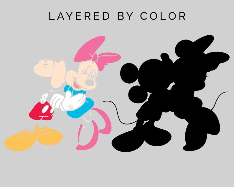 Mickey and Minnie SVG, Mickey Mouse SVG, Minnie Mouse SVG, Disney Svg, Clipart, Cricut, Cut File, Vector, Vinyl File, Png, Pdf, Dxf