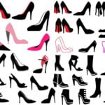 High Heel SVG, Womens Shoes SVG, Stiletto Heels Svg, For Cricut, For Silhouette, Clipart, Cut Files, Vector, Digital File, Dxf, Png, Svg