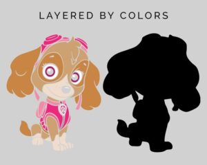 Download Paw Patrol Svg Latered Skye Svg Chase Svg Everest Svg Vector Files 3d Stl Models For Cnc Routers And 3d Printers