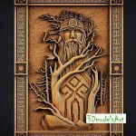 Celtic Panno 3D STL Model for CNC Router or 3D Printing